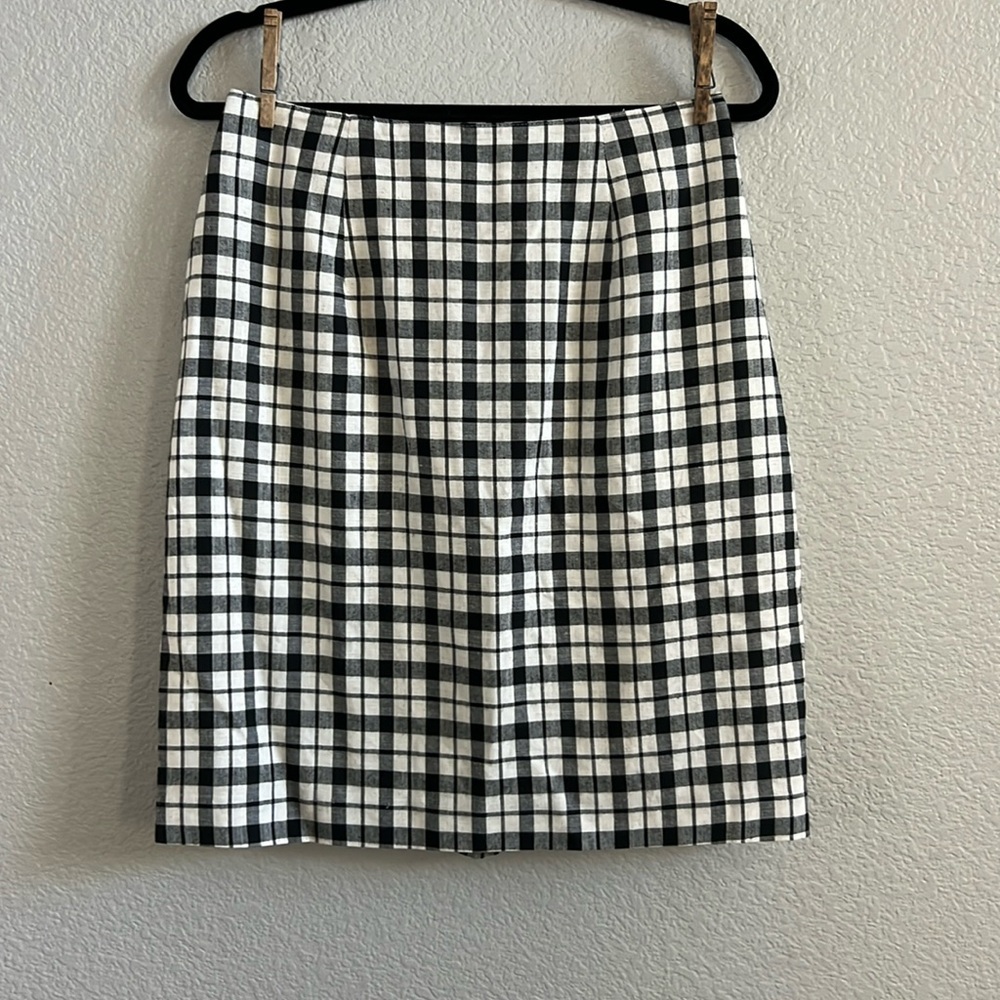 Christy Girl Plaid Skirt with liner, size 12